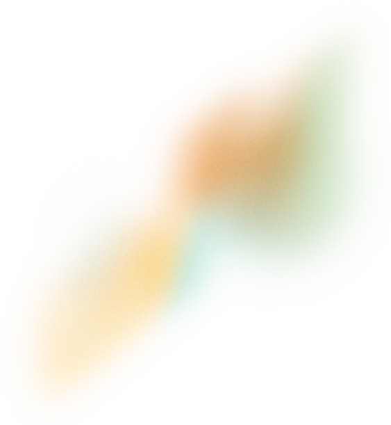 Glowy Gradient Abstract Brush Stroke Blob